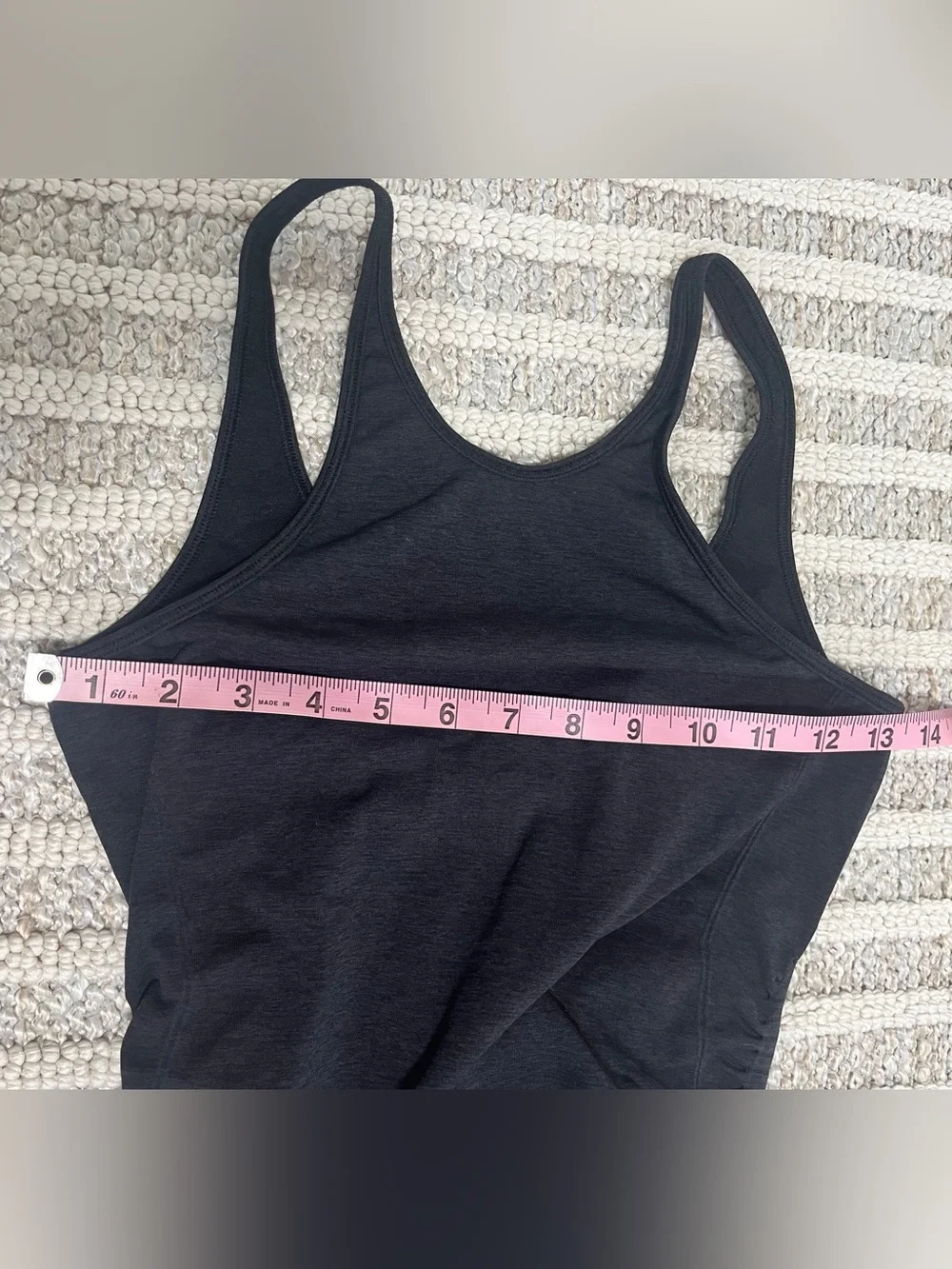 Lululemon Black Strappy Tank Top size 4 - Picture 3 of 8